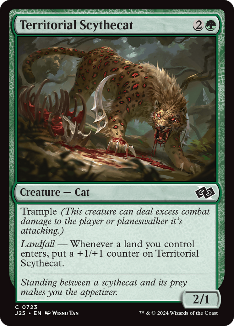 Territorial Scythecat Card Image