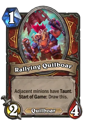 Rallying Quilboar Card Image