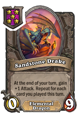 Sandstone Drake Card Image