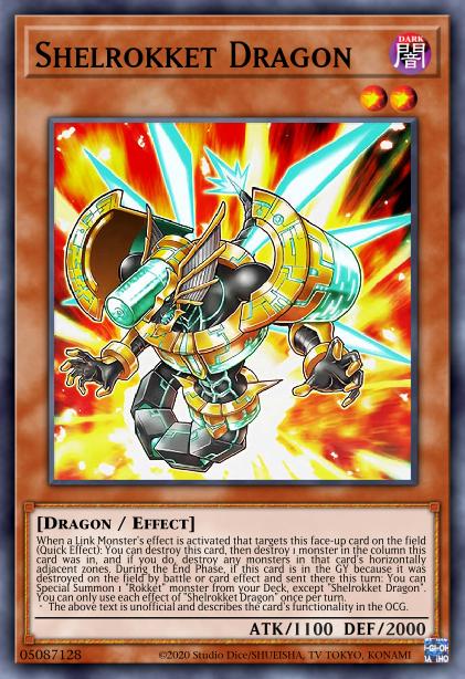 Shelrokket Dragon Card Image