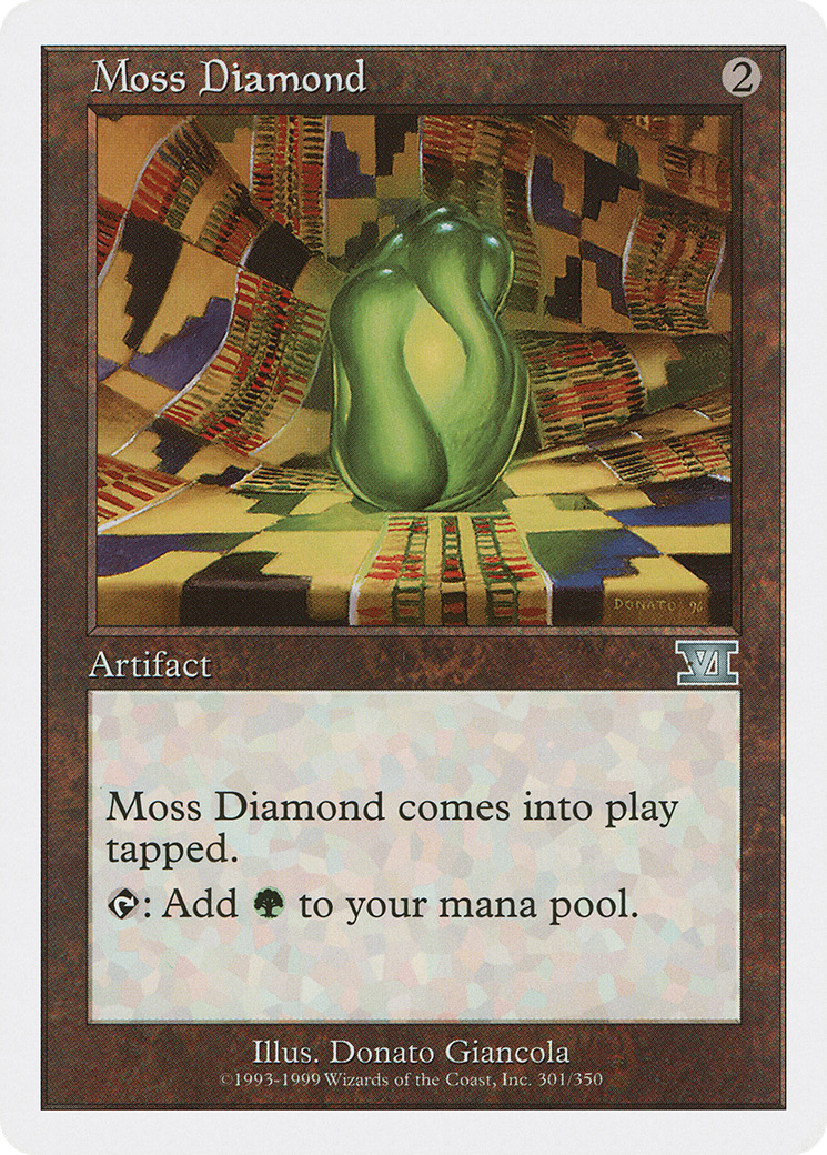 Moss Diamond Card Image