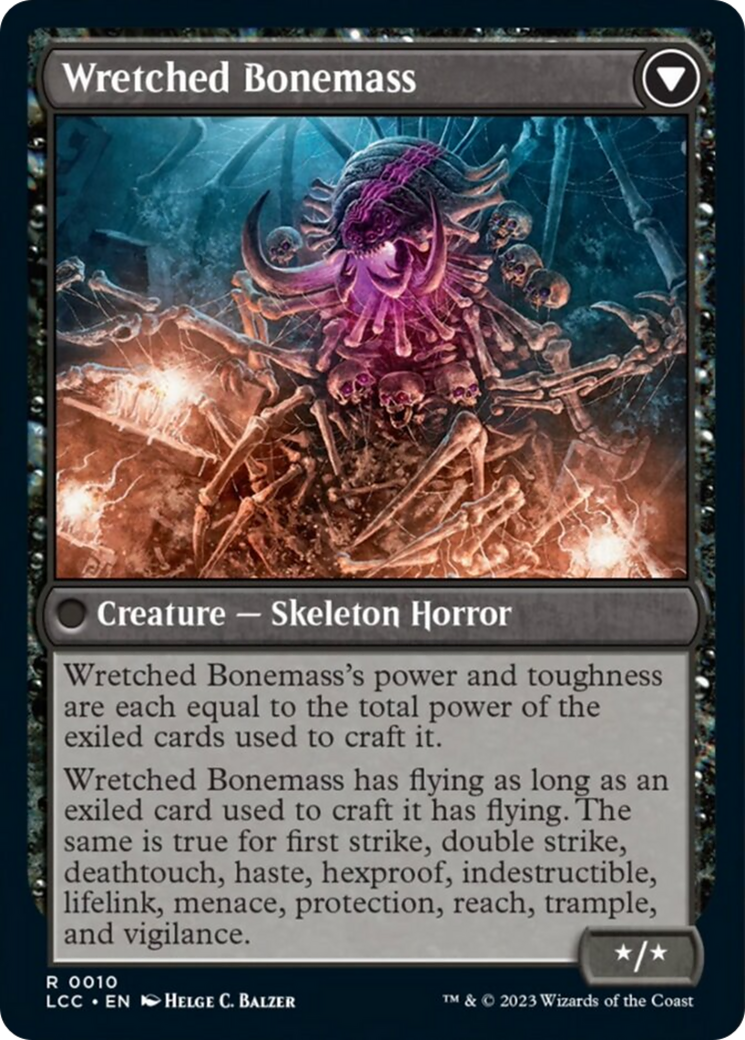 Altar of the Wretched // Wretched Bonemass Card Image