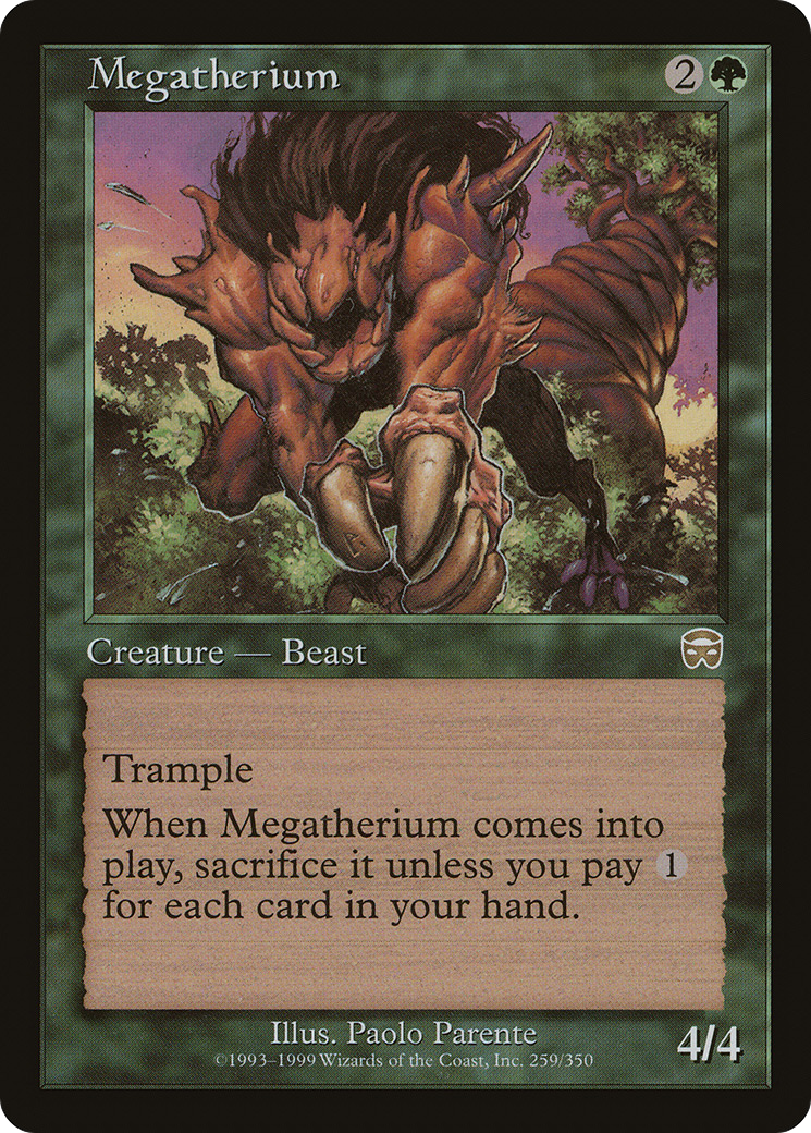 Megatherium Card Image