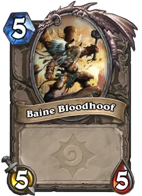 Baine Bloodhoof Card Image