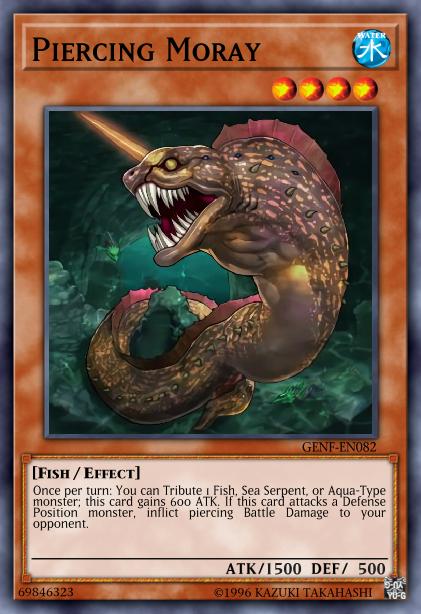 Piercing Moray Card Image