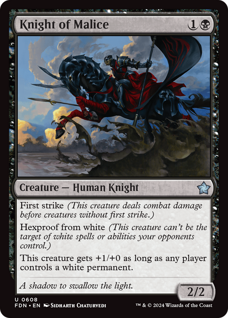 Knight of Malice Card Image