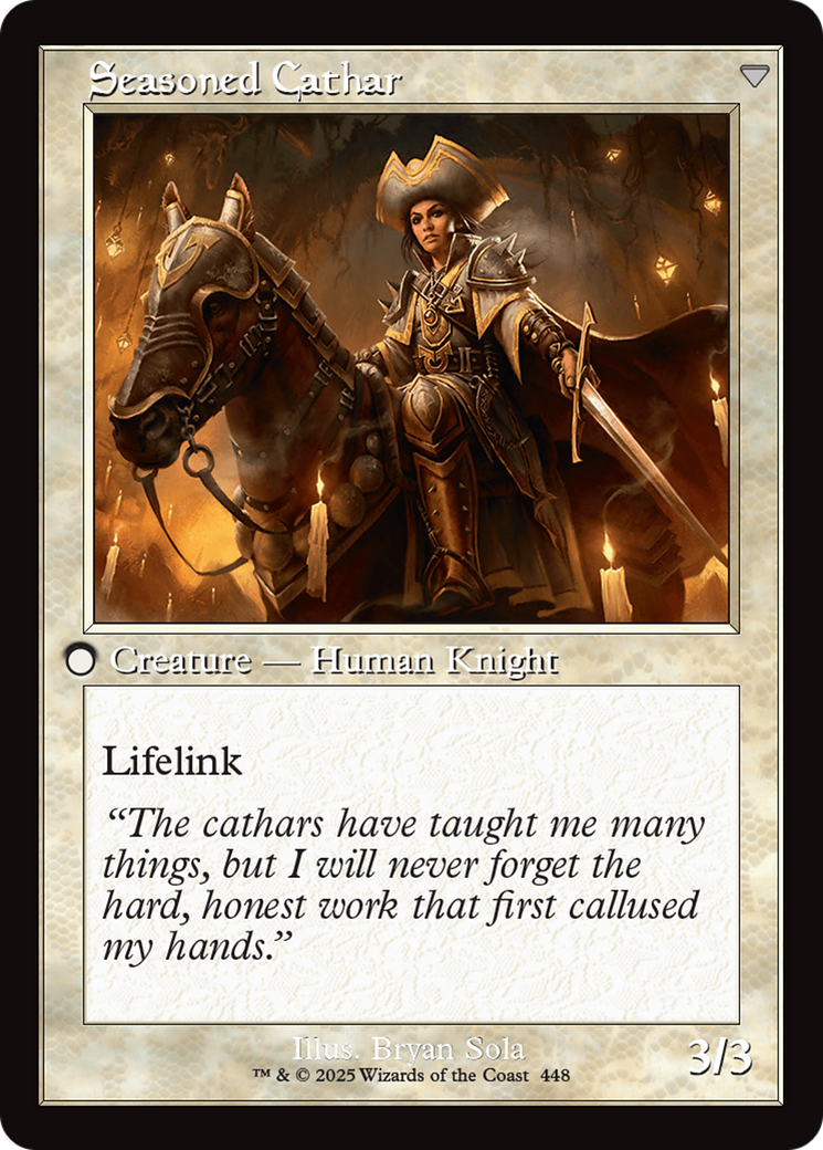Ambitious Farmhand // Seasoned Cathar Card Image