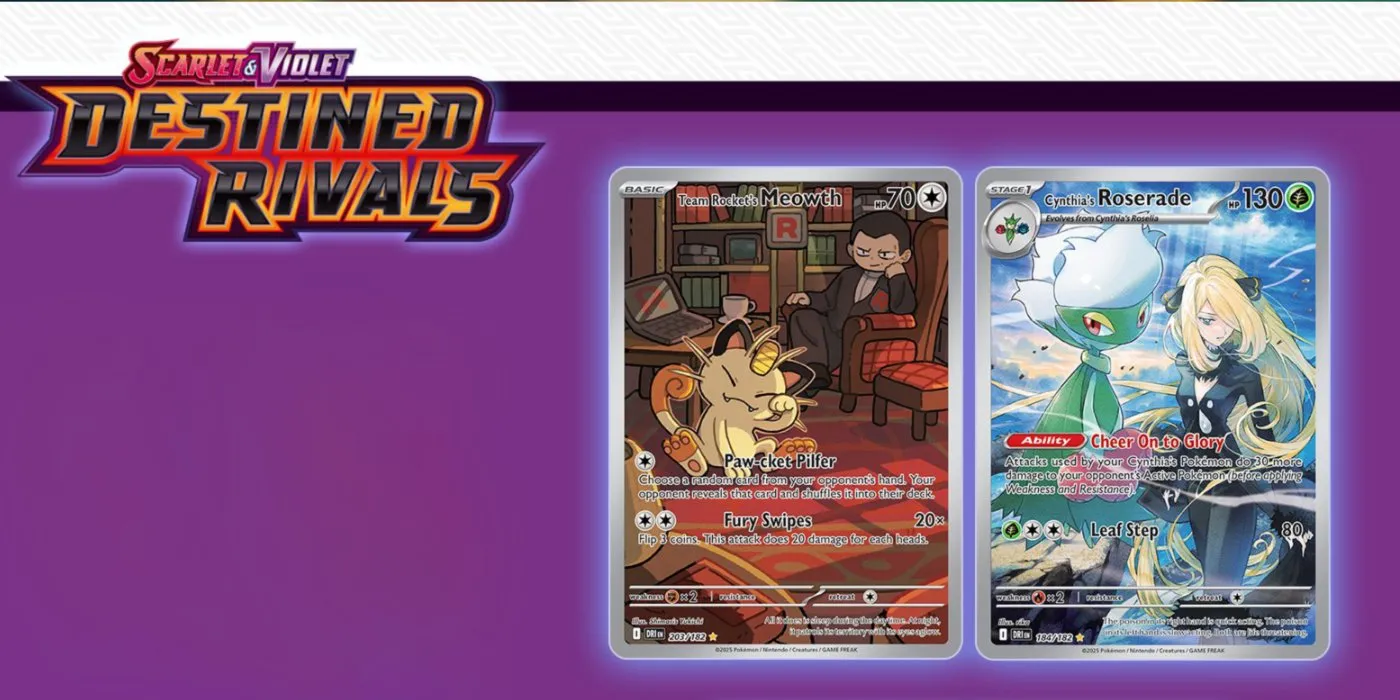 Pokémon TCG Live Gives Away Two Rare Cards - Get Team Rocket’s Mewoth and Cynthia’s Roserade Until July 7th