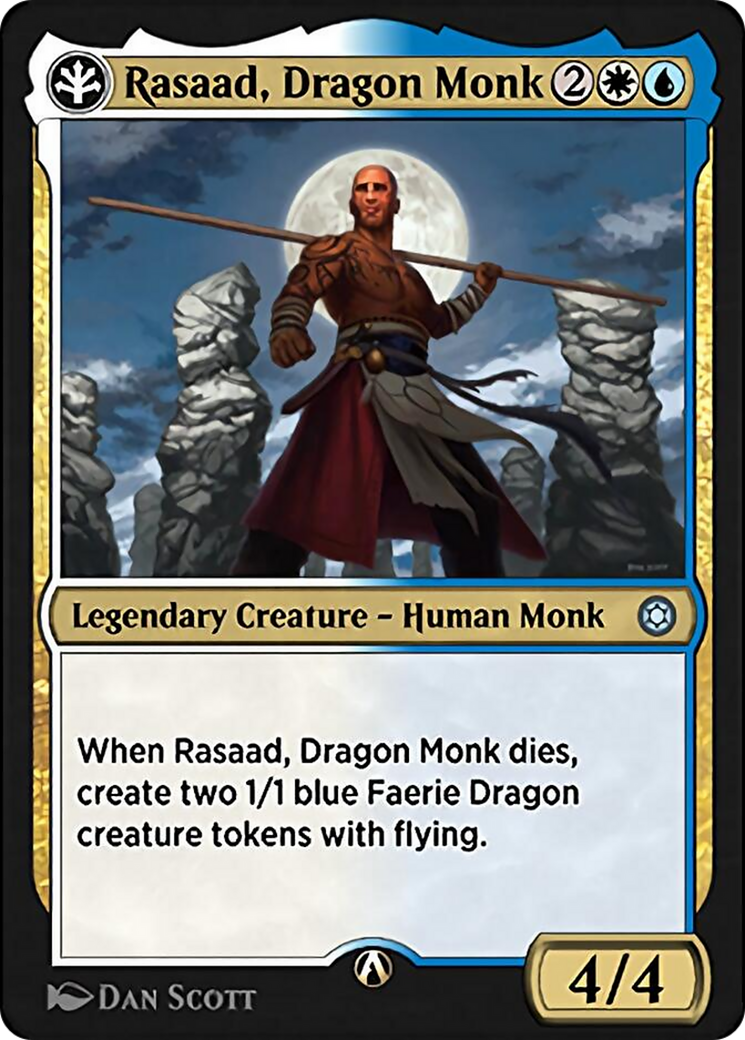 Rasaad, Dragon Monk Card Image