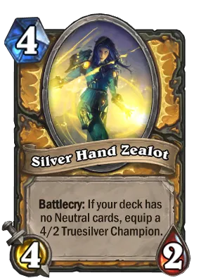 Silver Hand Zealot Card Image