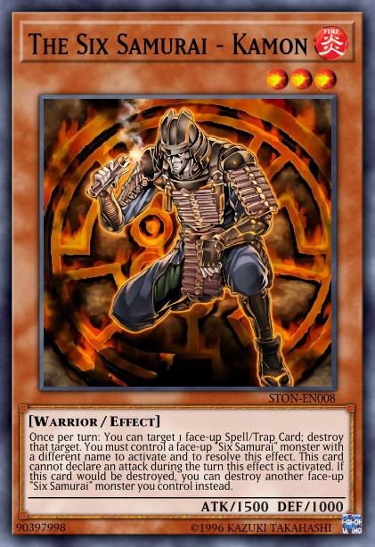 The Six Samurai - Kamon Card Image