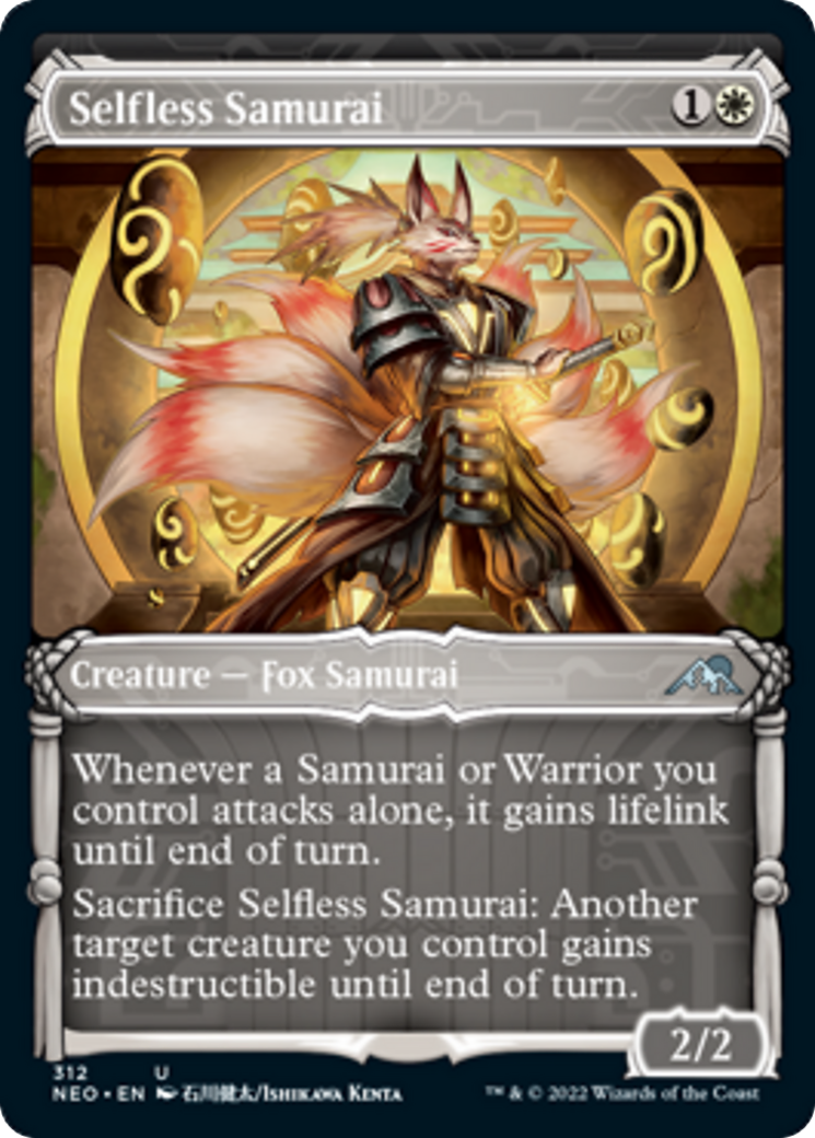 Selfless Samurai Card Image