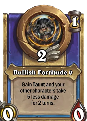 Bullish Fortitude {0} Card Image