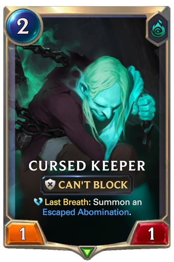 Cursed Keeper Card Image