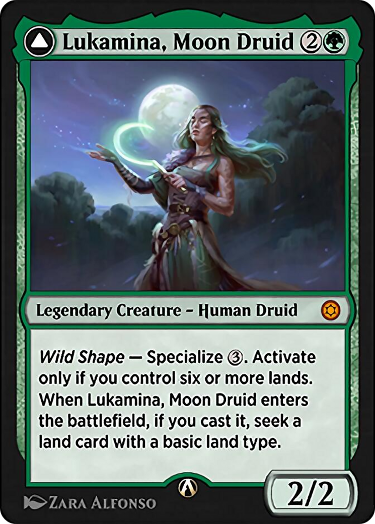 Lukamina, Moon Druid Card Image