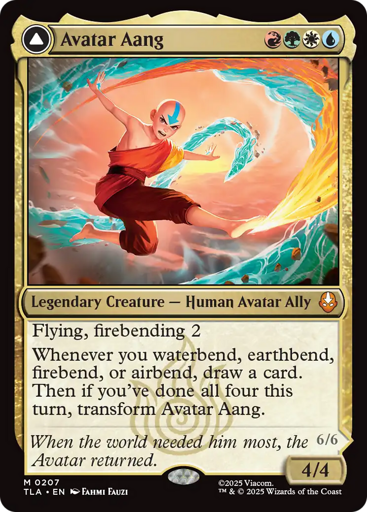 Avatar Aang // Aang, Master of Elements Card Image