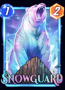 Snowguard Bear Card Image