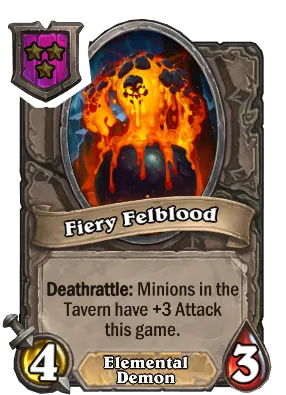 Fiery Felblood Card Image