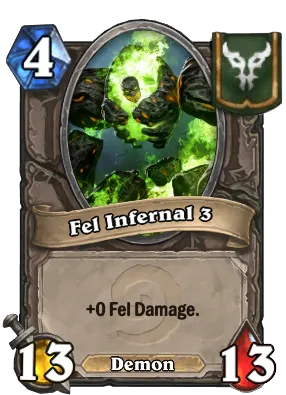 Fel Infernal 3 Card Image