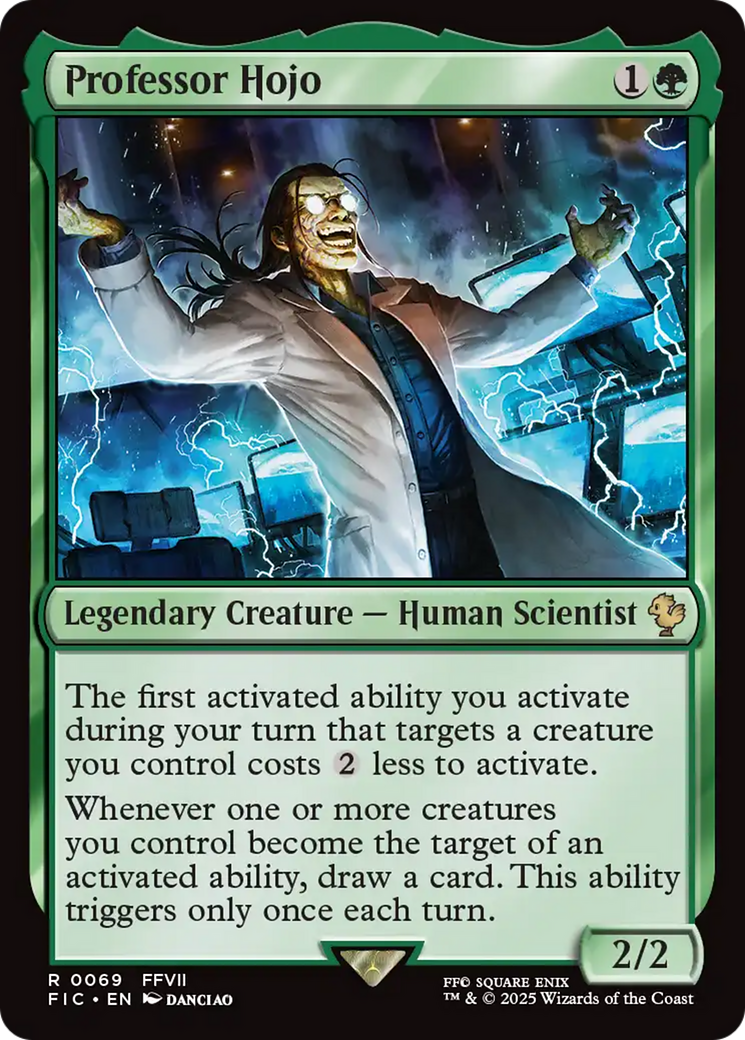 Professor Hojo Card Image