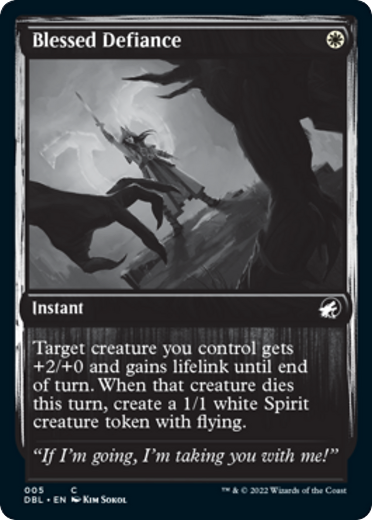 Blessed Defiance Card Image