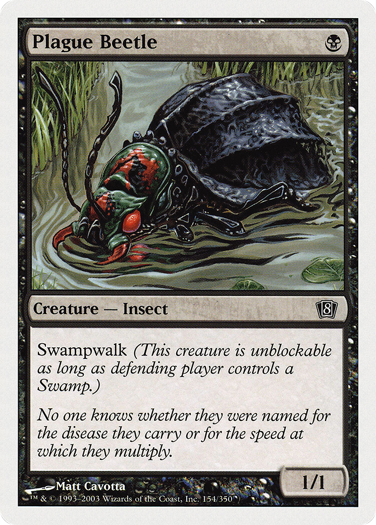 Plague Beetle Card Image