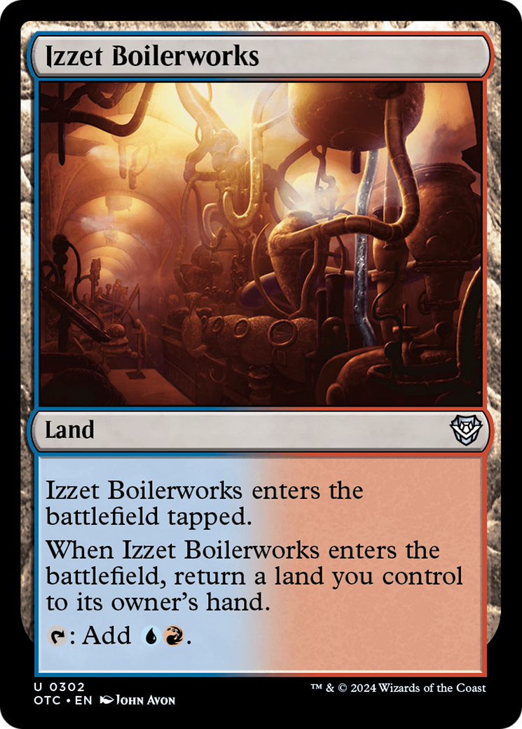 Izzet Boilerworks Card Image