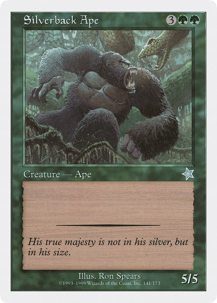 Silverback Ape Card Image