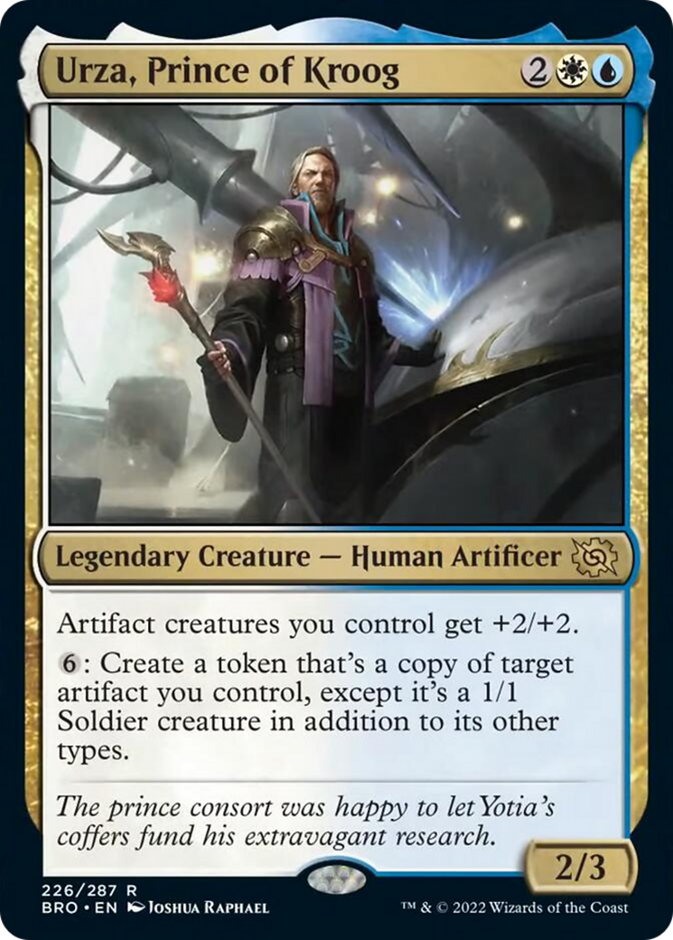 Urza, Prince of Kroog Card Image