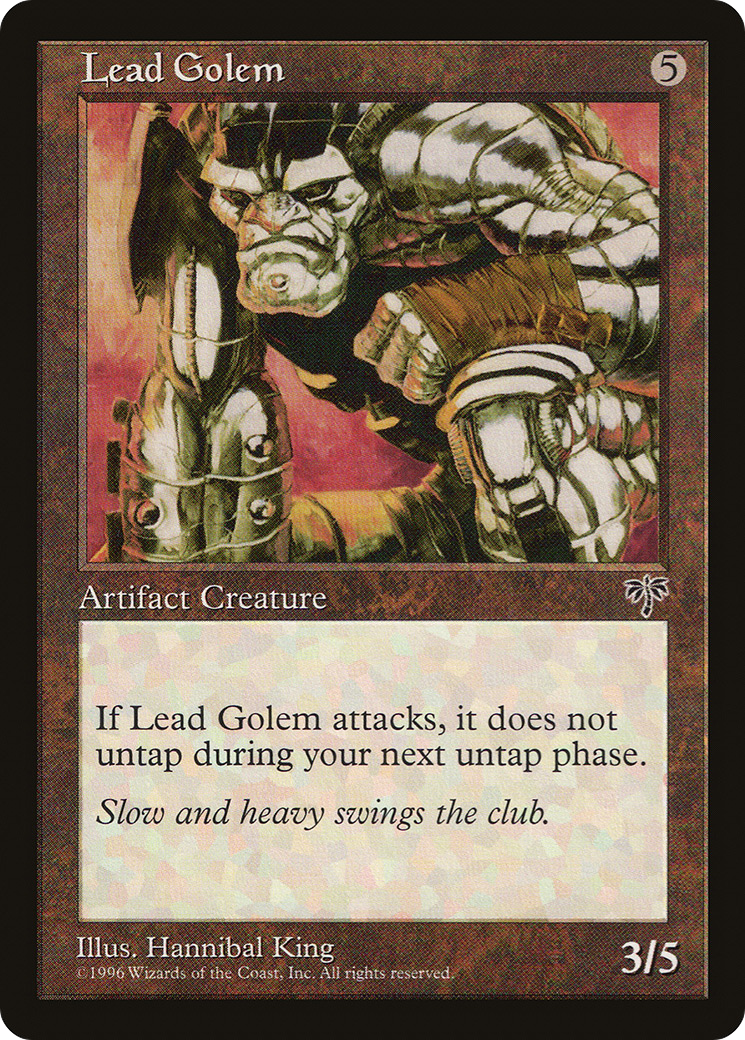 Lead Golem Card Image