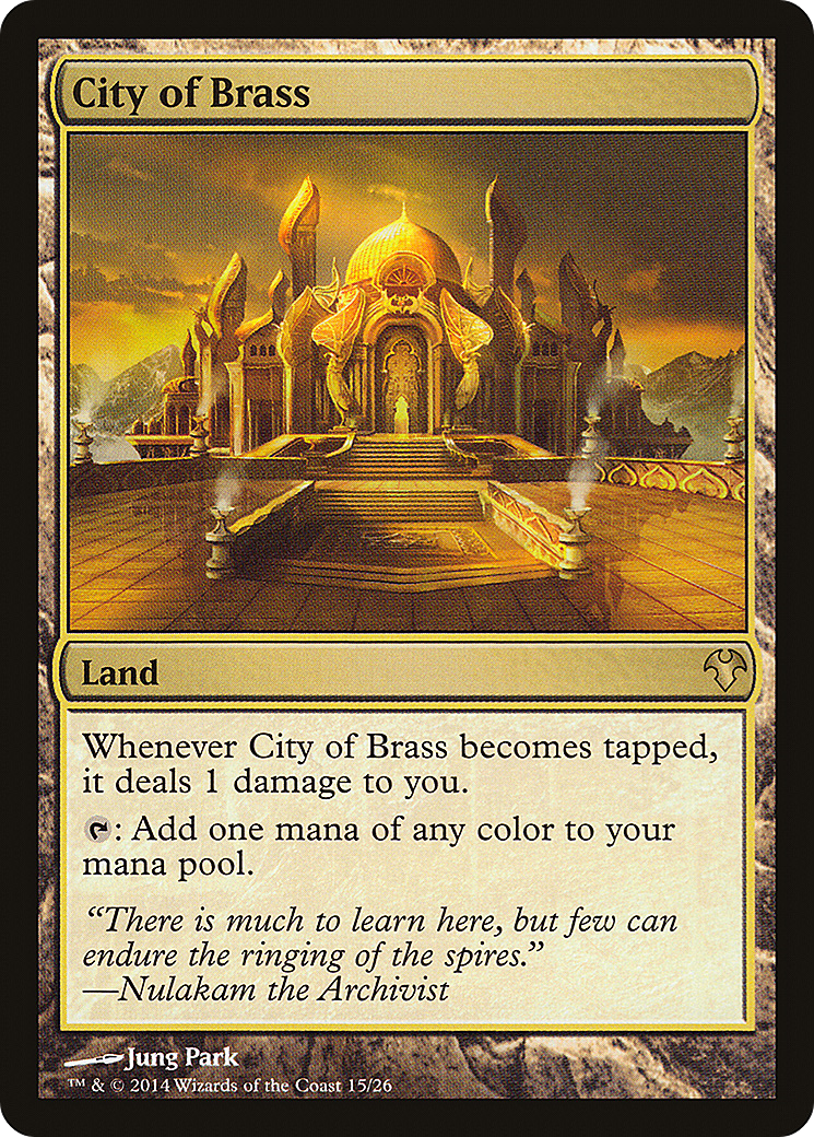 City of Brass Card Image