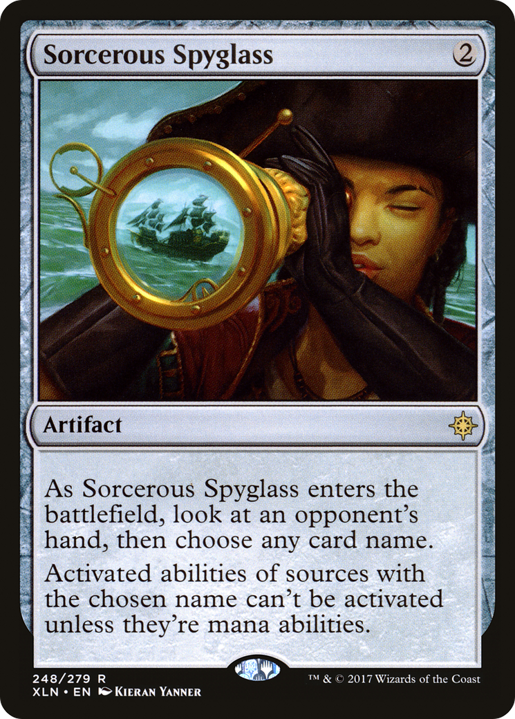 Sorcerous Spyglass Card Image