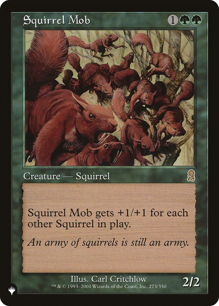 Squirrel Mob Card Image