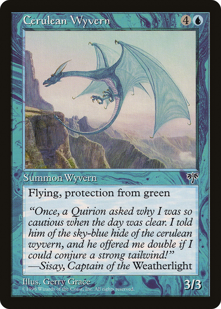 Cerulean Wyvern Card Image
