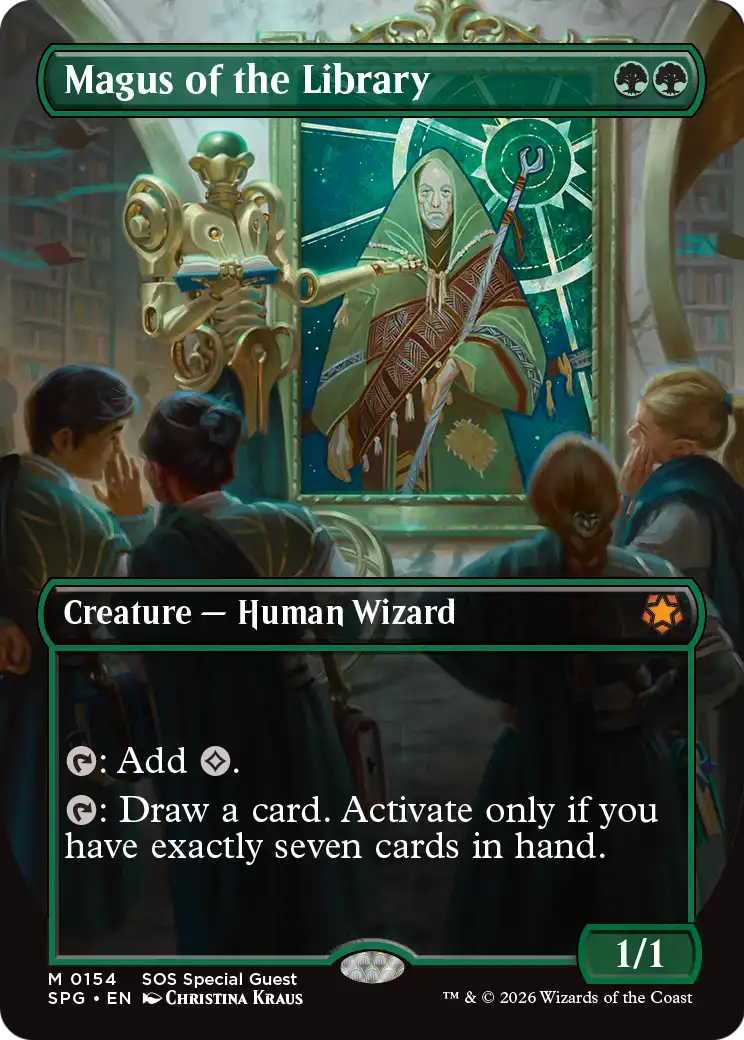 Magus of the Library Card Image