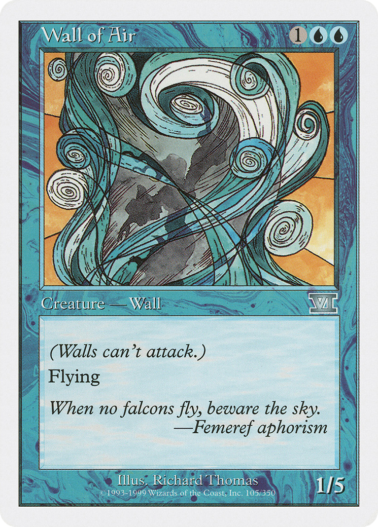 Wall of Air Card Image