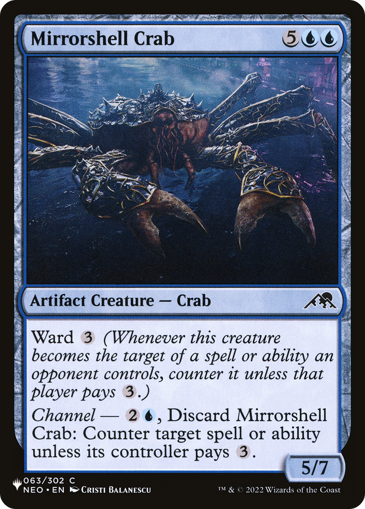 Mirrorshell Crab Card Image