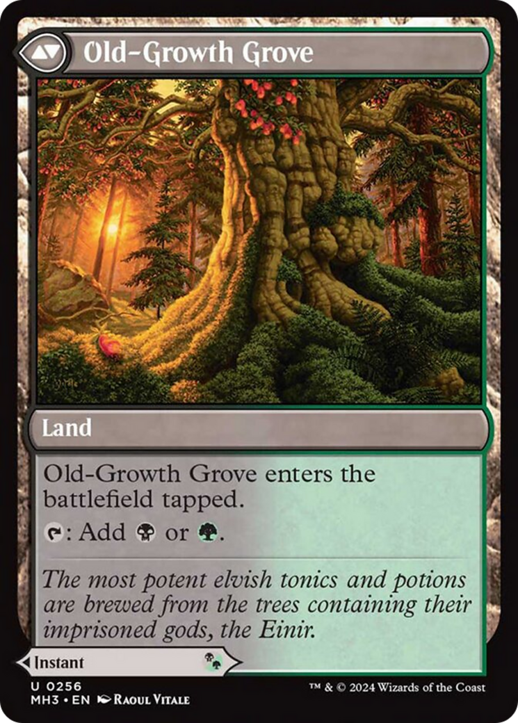 Revitalizing Repast // Old-Growth Grove Card Image