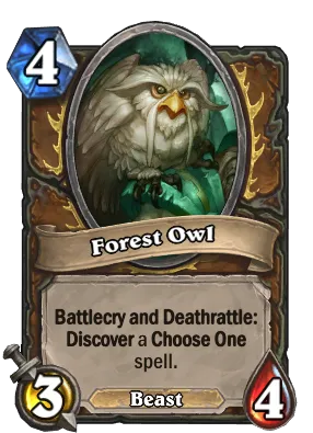 Forest Owl Card Image