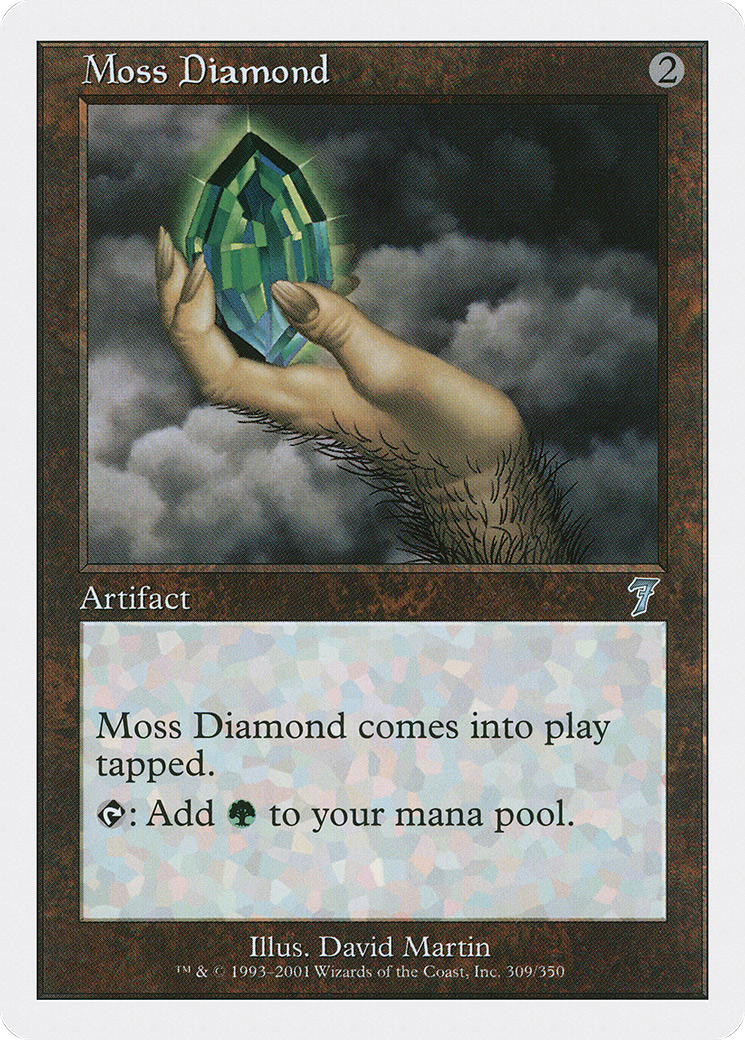 Moss Diamond Card Image