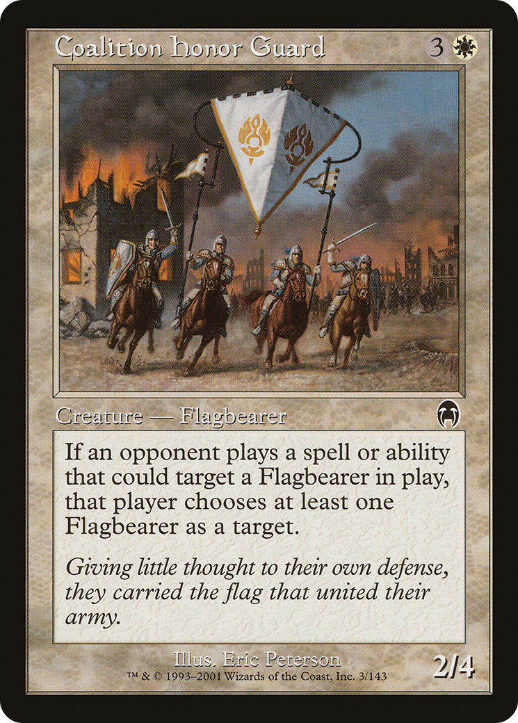 Coalition Honor Guard Card Image