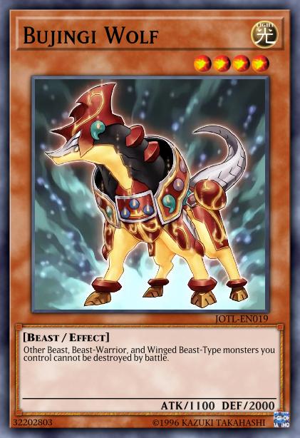 Bujingi Wolf Card Image