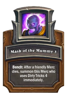 Mask of the Mummy 3 Card Image