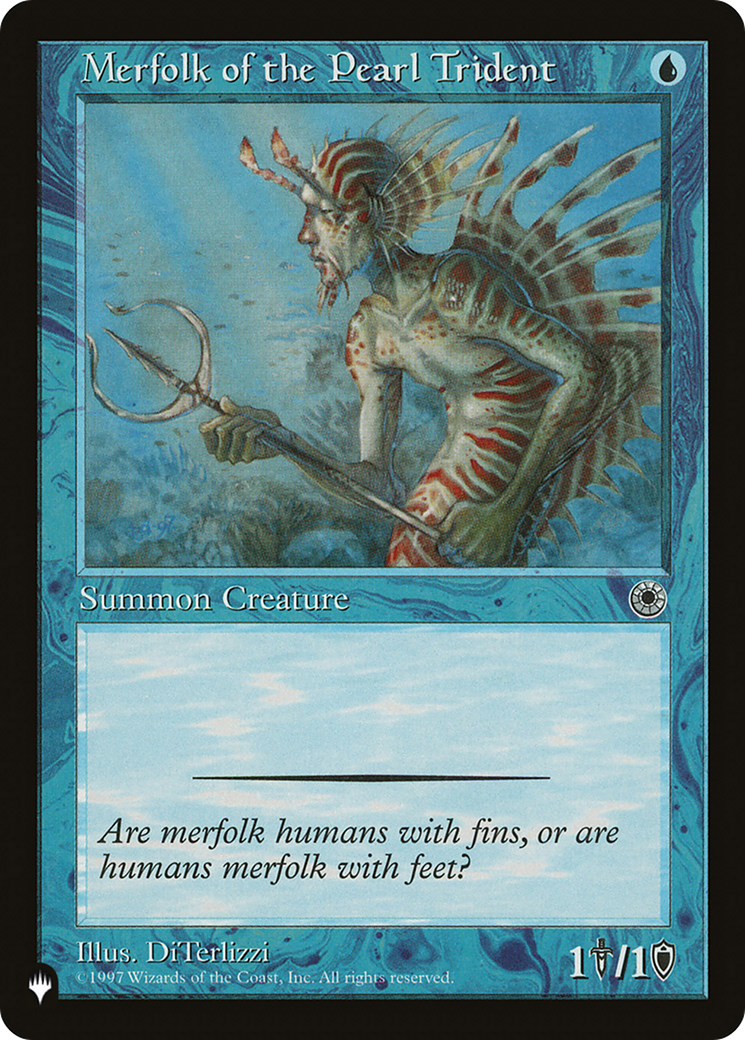 Merfolk of the Pearl Trident Card Image
