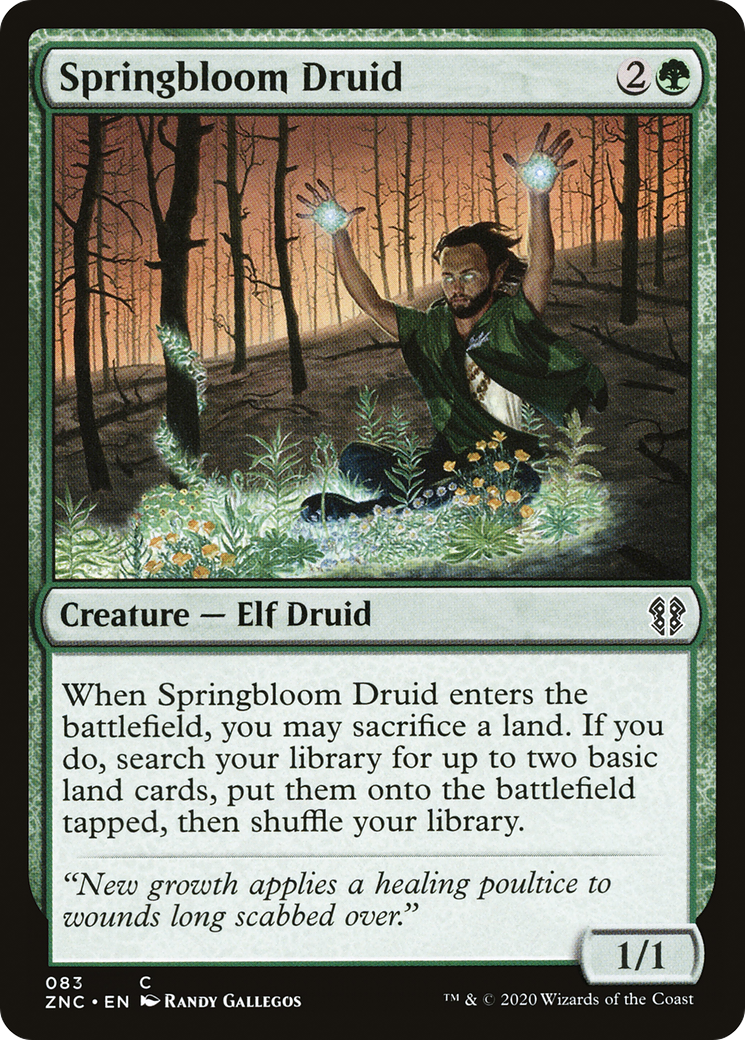 Springbloom Druid Card Image