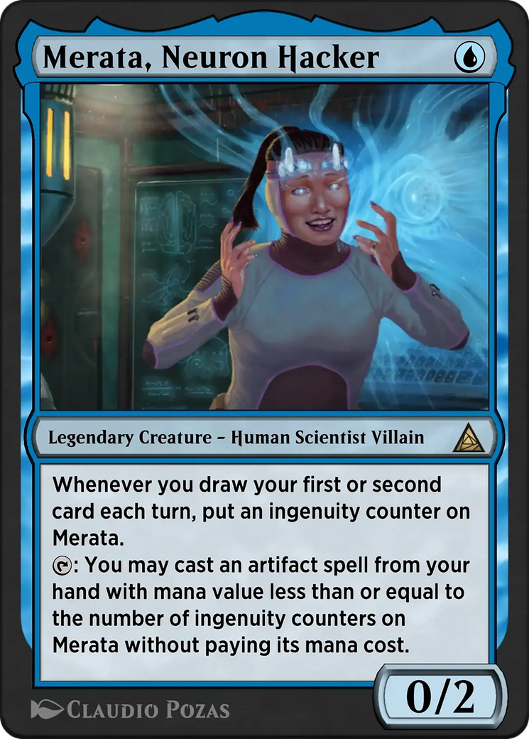 Lady Octopus, Inspired Inventor Card Image