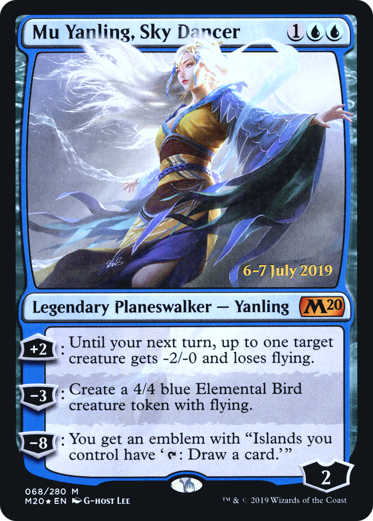 Mu Yanling, Sky Dancer Card Image