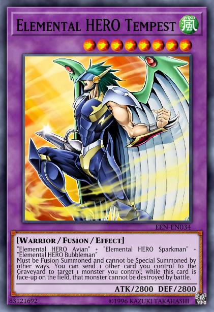 Elemental HERO Tempest Card Image