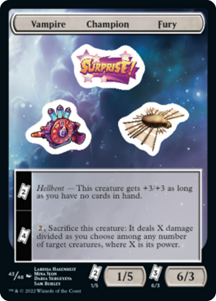 Vampire Champion Fury Card Image