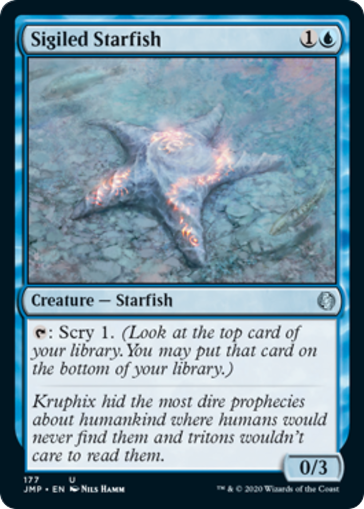 Sigiled Starfish Card Image